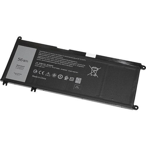 V7 Replacement Battery for Selected DELL Laptops - For Notebook - Battery Rechargeable - 3684 mAh - 15.2 V DC (Fleet Network)