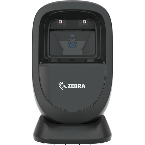 Zebra DS9300 Series 1D/2D Presentation Barcode Scanner - Cable Connectivity - 1D, 2D - Imager - Midnight Black (Fleet Network)