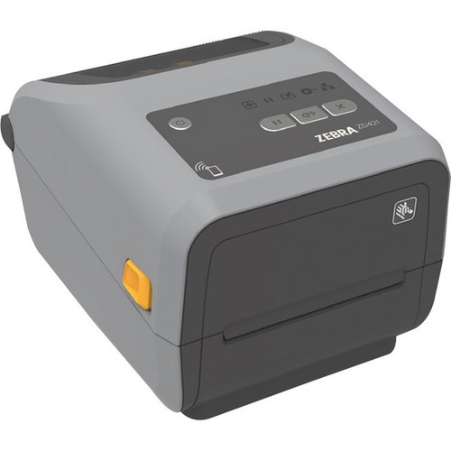 Zebra ZD421c Desktop Thermal Transfer Printer - Monochrome - Label/Receipt Print - USB - USB Host - Bluetooth - Near Field (NFC) - US (ZD4A043-C01W01EZ) ZD4A043-C01W01EZ Thermal Transfer Printer physical Zebra Fleet Network Canada