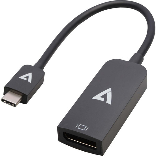 V7 V7 USB-C Male to DisplayPort 1.4 Female 32.4 Gbps 8K/4K UHD - DisplayPort/USB-C A/V Cable for Audio/Video Device, Monitor, Desktop (Fleet Network)
