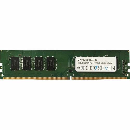 V7 16GB DDR4 SDRAM Memory Module - 16 GB - DDR4-2400/PC4-19200 DDR4 SDRAM - 2400 MHz - CL17 - 288-pin - DIMM (Fleet Network)