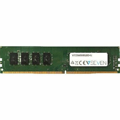 V7 V7256008GBD-U 8GB DDR4 SDRAM Memory Module - For Desktop PC, Server, Notebook - 8 GB - DDR4-3200/PC4-25600 DDR4 SDRAM - 3200 MHz - (V7256008GBD-U) V7256008GBD-U RAM Modules physical V7 Fleet Network Canada