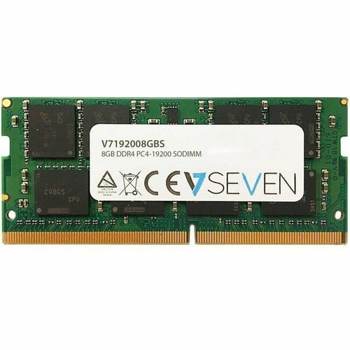 V7 8GB DDR4 SDRAM Memory Module - For Notebook - 8 GB - DDR4-2400/PC4-19200 DDR4 SDRAM - 2400 MHz - CL17 - 260-pin - SoDIMM (Fleet Network)