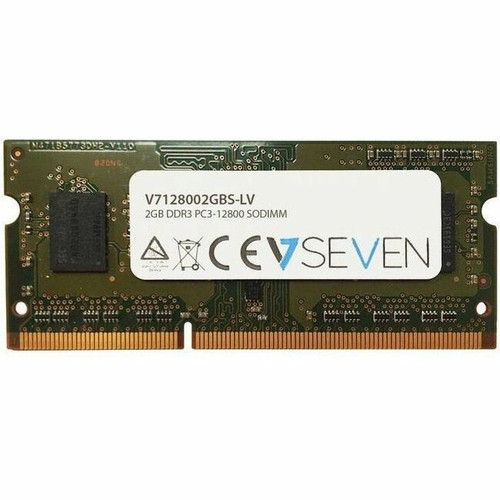 V7 2GB DDR3 SDRAM Memory Module - For Notebook - 2 GB - DDR3-1600/PC3-12800 DDR3 SDRAM - 1600 MHz - CL11 - 1.35 V - 204-pin - SoDIMM (V7128002GBS-LV-U) V7128002GBS-LV-U RAM Modules physical V7 Fleet Network Canada