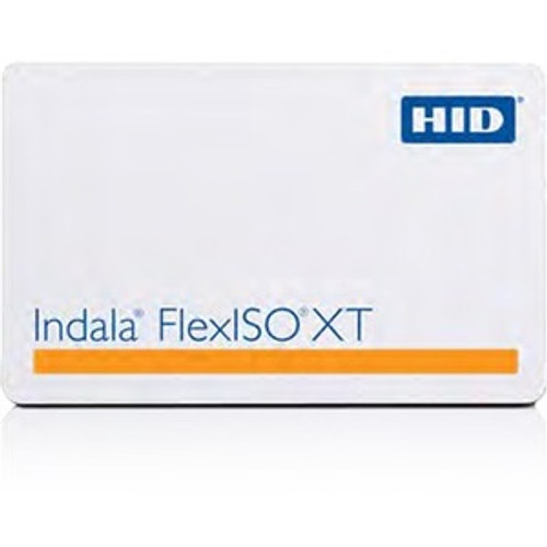 Indala FlexISO XT Composite Card - Printable - Proximity/Magnetic Stripe Card - 3.39" (86 mm) x 2.13" (54 mm) Length - White - (PVC), (Fleet Network)