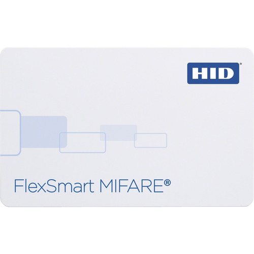 HID FlexSmart MIFARE 1430 ID Card - Printable - Magnetic Stripe Card - 3.39" (86 mm) x 2.13" (54 mm) Length - White - Polyvinyl (PVC) (Fleet Network)