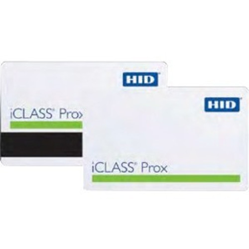 HID iCLASS Prox Card - Printable - Smart Card - 3.38" (85.73 mm) x 2.13" (54.03 mm) Length - White - Polyvinyl Chloride (PVC), (PET) (Fleet Network)