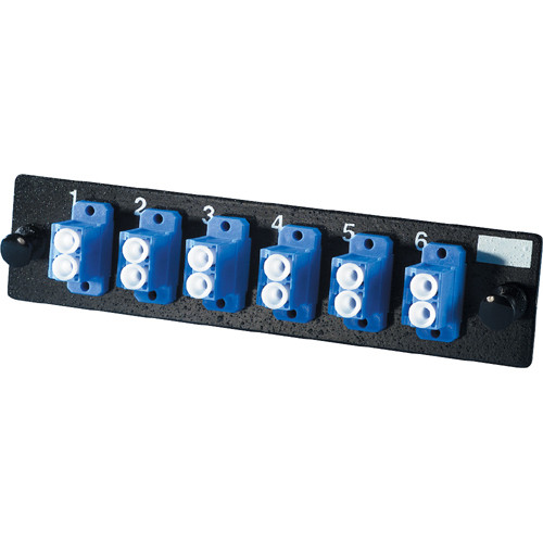 Ortronics OR-OFP-LCD12AC Duplex Network Patch Panel - 6 x LC - 6 Port(s) - 6 x RJ-11 - 6 x (Fleet Network)