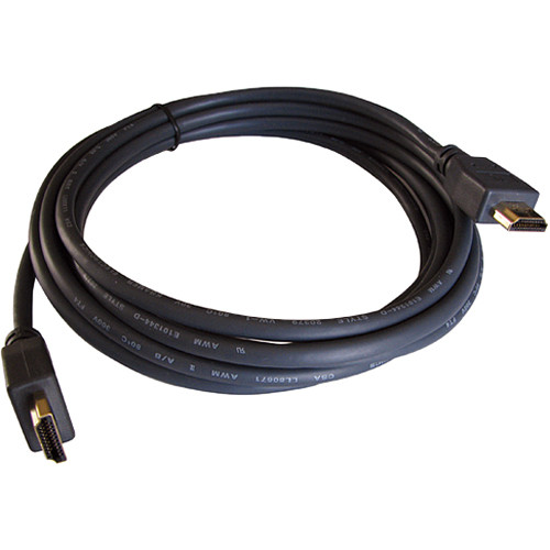 Kramer C-HM/HM-3 HDMI Cable - 3 ft HDMI A/V Cable for Monitor, TV - First End: 1 x HDMI Digital Audio/Video - Male - Second End: 1 x - (Fleet Network)