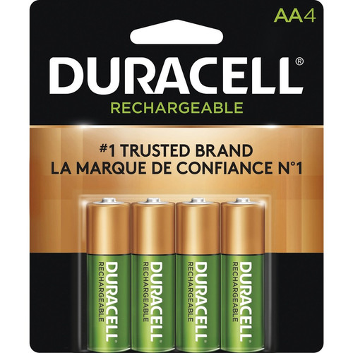 Duracell DX1500 General Purpose Battery - For Multipurpose - Battery Rechargeable - AA - 2000 mAh - 1.2 V DC - 4 / Pack (Fleet Network)