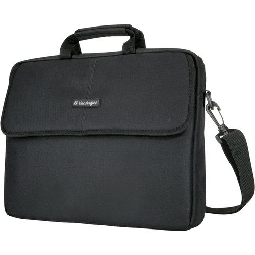Kensington Simply Portable SP17 Carrying Case (Sleeve) for 17" Notebook, Accessories - Black - Polyester Body - Shoulder Strap - 16" x (Fleet Network)