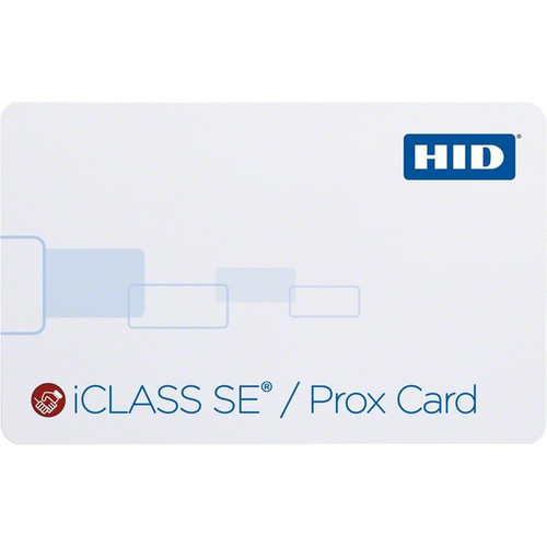 HID iCLASS SE 315x Smart Card - White - Polyvinyl Chloride (PVC) (Fleet Network)