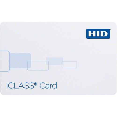 HID iCLASS 200x Smart Card - 100 - White - Polyvinyl Chloride (PVC) (Fleet Network)