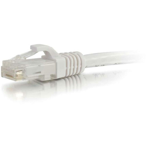 C2G 15ft Cat6 Snagless Unshielded (UTP) Ethernet Patch Cable - White - 15 ft Category 6 Network Cable for Network Device - First End: (Fleet Network)