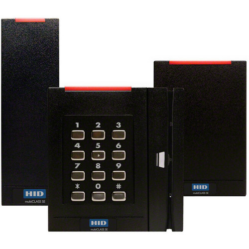 HID multiCLASS SE RP10 Smart Card Reader - Cable - 2.60" (66.04 mm) Operating Range - Black (Fleet Network)