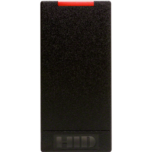 HID iCLASS R10 6100C Smart Card Reader - Cable - 3.25" (82.55 mm) Operating Range - Black (Fleet Network)