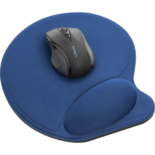 Kensington L57803USF Wrist Pillow Mouse Wrist Rest - Blue - Skid Proof - 0.90" Height x 10.90" Width