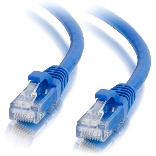 C2G 14ft Cat6a Snagless Unshielded UTP Ethernet Patch Cable - Blue - 14 ft Category 6a Network Cable for Network Device - First End 00700