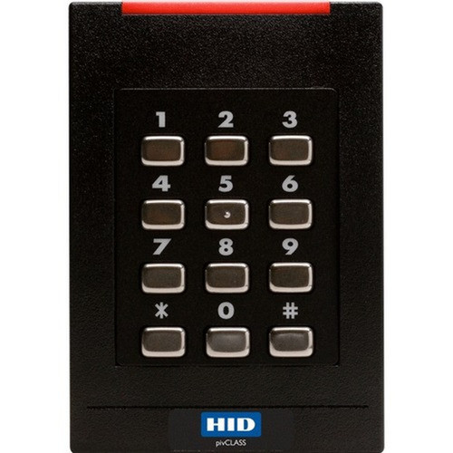 HID pivCLASS RPK40-H Smart Card Reader - ContactContactless - Cable - 157 40 mm Operating Range - Pigtail - Wall Mountable - 921PHRTEK0002D