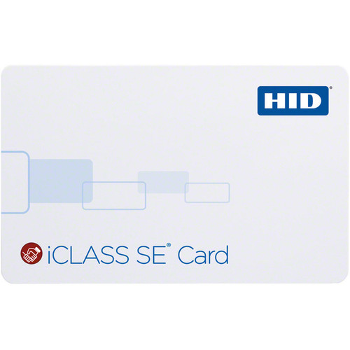 HID iCLASS SE 305x Smart Card - White - Polyester, Polyvinyl Chloride (PVC) (Fleet Network)