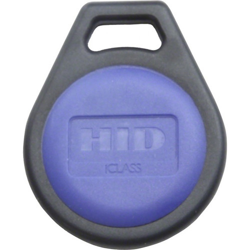 HID iCLASS Key II - Smart Card - 1.25" (31.80 mm) x 1.54" (39 mm) Length - Black, Black - Acrylonitrile Butadiene Styrene (ABS), (TPE) (Fleet Network)