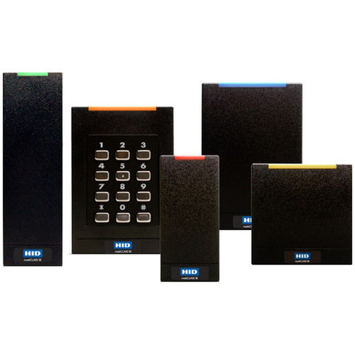 HID multiCLASS SE RPK40 Smart Card Reader - Cable - 330 8382 mm Operating Range - Black 921PTNNEK00065