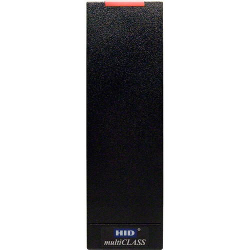 HID multiCLASS SE RP15 Smart Card Reader - Cable - 2.90" (73.66 mm) Operating Range - Black (Fleet Network)