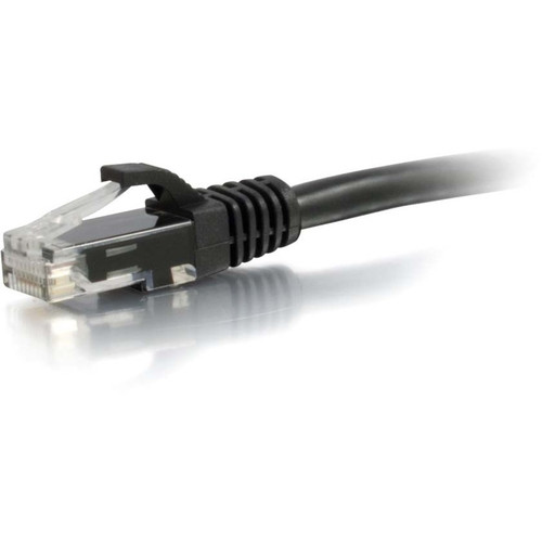 C2G 6in Cat6 Snagless Unshielded (UTP) Ethernet Network Patch Cable - Black - 6" Category 6 Network Cable for Network Device - First 1 (Fleet Network)