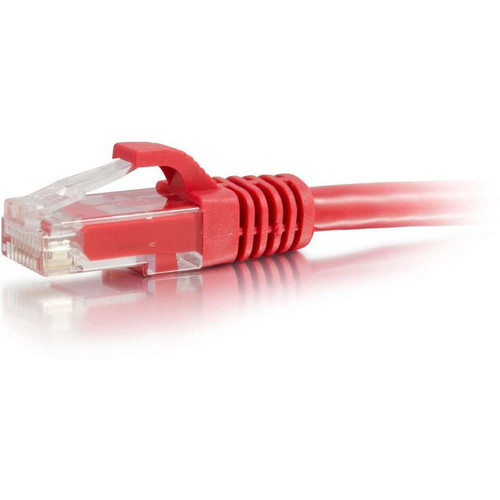 C2G 6in Cat6 Snagless Unshielded (UTP) Ethernet Network Patch Cable - Red - 6" Category 6 Network Cable for Network Device - First 1 x (Fleet Network)