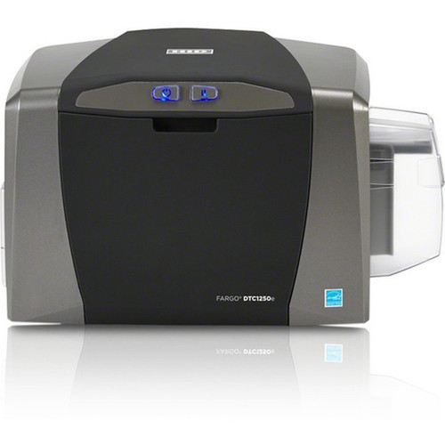 Fargo DTC1250e Single Sided Desktop Dye SublimationThermal Transfer Printer - Color - Card Print - Ethernet - USB - 6 Second Mono - - 50000