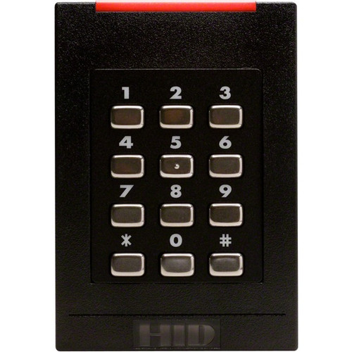 HID pivCLASS RPK40-H Smart Card Reader - Contact/Contactless - Cable - 1.57" (40 mm) Operating Range - Pigtail - Black (Fleet Network)