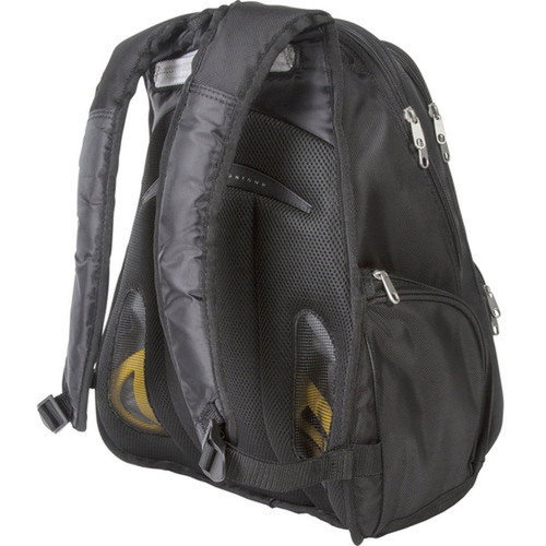 Kensington Contour K62238B Carrying Case Backpack for 16 Notebook - Black - Shock Absorbing Shoulder Strap Puncture Resistant - - K62238B