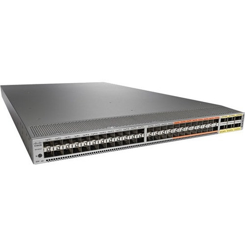Cisco Nexus 5672UP Layer 3 Switch - Manageable - 10GBase-X, 40GBase-X - Refurbished - 3 Layer Supported - 1U High - Rack-mountable - 1 (Fleet Network)