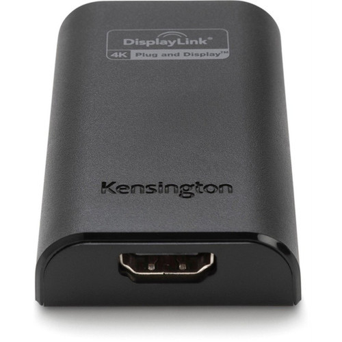 Kensington VU4000 USB 30 to HDMI 4K Video Adapter - 1 x 19-pin HDMI Digital AudioVideo - Female - 1 x USB 30 Type A - Female - 3840 K33988WW