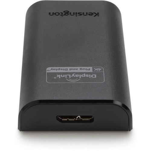 Kensington VU4000 USB 30 to HDMI 4K Video Adapter - 1 x 19-pin HDMI Digital AudioVideo - Female - 1 x USB 30 Type A - Female - 3840 K33988WW