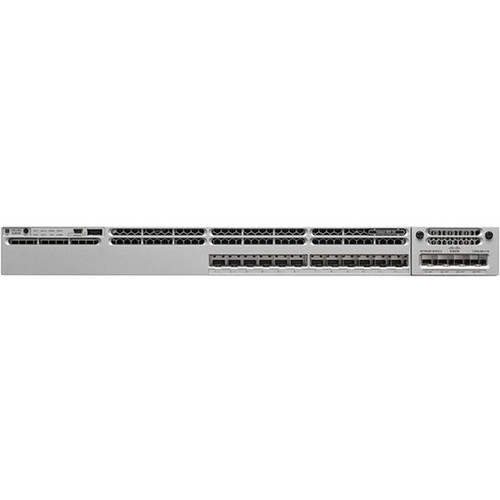 Cisco Catalyst WS-C3850-12S-E Layer 3 Switch - Manageable - Gigabit Ethernet - 1000Base-X - Refurbished - 3 Layer Supported - Modular (Fleet Network)