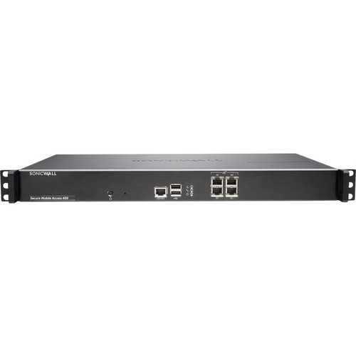 SonicWALL SMA 400 ADDITIONAL 100 CONCURRENT USERS - 4 Port - 10/100/1000Base-T - Gigabit Ethernet - 4 x RJ-45 - Desktop - TAA (Fleet Network)