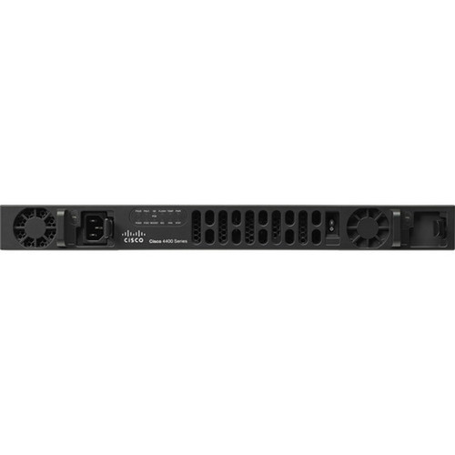 Cisco 4431 Router - Refurbished - 4 Ports - Management Port - 8 - Gigabit Ethernet - 1U - Rack-mountable Wall Mountable - 90 Day ISR4431K9-RF