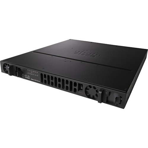 Cisco 4431 Router - Refurbished - 4 Ports - Management Port - 8 - Gigabit Ethernet - 1U - Rack-mountable, Wall Mountable - 90 Day (Fleet Network)