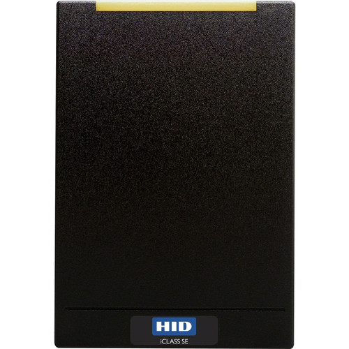 HID iCLASS SE R40 Smartcard Reader - 5.20" (132.08 mm) Operating Range - Wiegand - Black (Fleet Network)