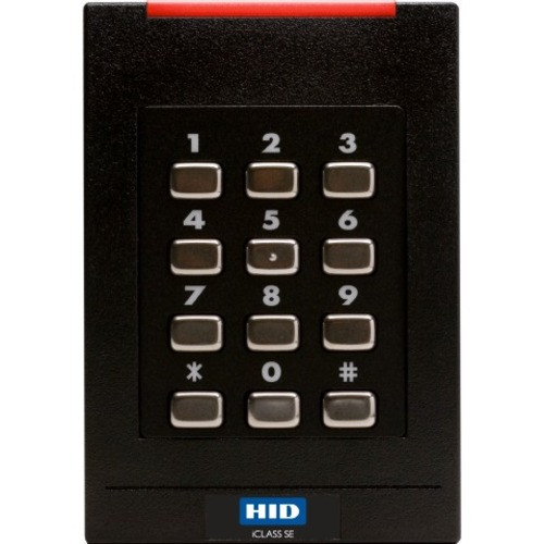 HID iCLASS SE RK40 Smart Card Reader - Cable/Wireless - Bluetooth - 1.97" (50 mm) Operating Range - Wiegand (Fleet Network)