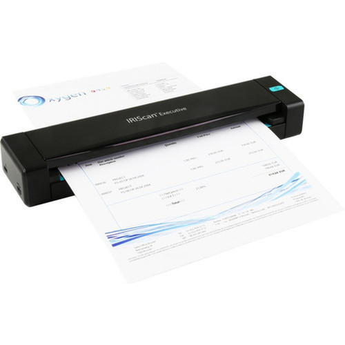 IRIS Iriscan Executive 4-The Ultimate Portable Duplex Scanner - 24-bit Color - 8-bit Grayscale - Duplex Scanning - USB 458738