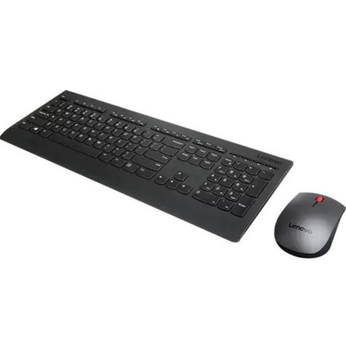 Lenovo Professional Wireless Combo Keyboard  Mouse French Canadian 445 - USB Wireless RF 240 GHz Keyboard - French Canada - - RF 4X30H56808