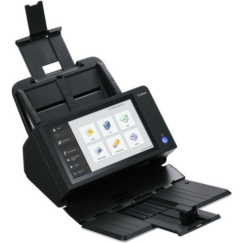 Canon ScanFront 400 Sheetfed Scanner - 600 dpi Optical - 24-bit Color - 8-bit Grayscale - 45 ppm Mono - 45 ppm Color - Duplex - 1255C002
