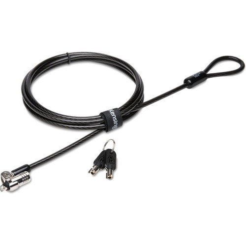 Kensington MicroSaver 20 Keyed Laptop Lock - Master Keyed On Demand - Master Keyed Lock - Carbon Steel - 6 ft - For Notebook K64434WW