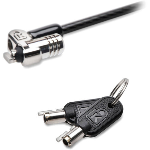 Kensington MicroSaver 20 Keyed Laptop Lock - Master Keyed On Demand - Master Keyed Lock - Carbon Steel - 6 ft - For Notebook K64434WW