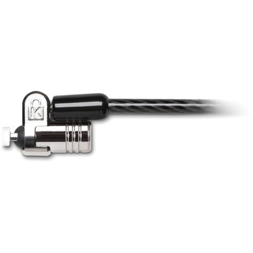 Kensington MicroSaver 20 Keyed Laptop Lock - Master Keyed On Demand - Master Keyed Lock - Carbon Steel - 6 ft - For Notebook K64434WW