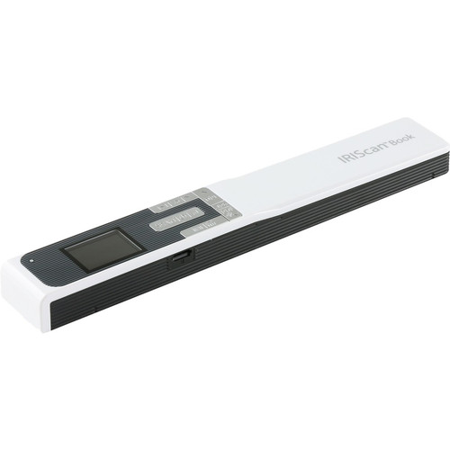 IRIS Iriscan Book 5-White Portable Document And Photo Scanner - PC Free Scanning - USB (Fleet Network)