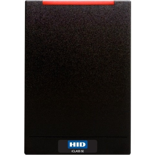 HID iCLASS SE R40 Smart Card Reader - Cable - 5.12" (130 mm) Operating Range - Pigtail - Black (Fleet Network)