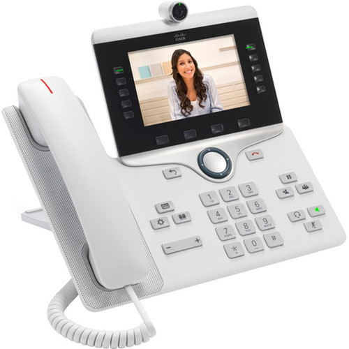 Cisco 8845 IP Phone - Refurbished - Wall Mountable - White - VoIP - 2 x Network RJ-45 - PoE Ports CP-8845-K9-RF